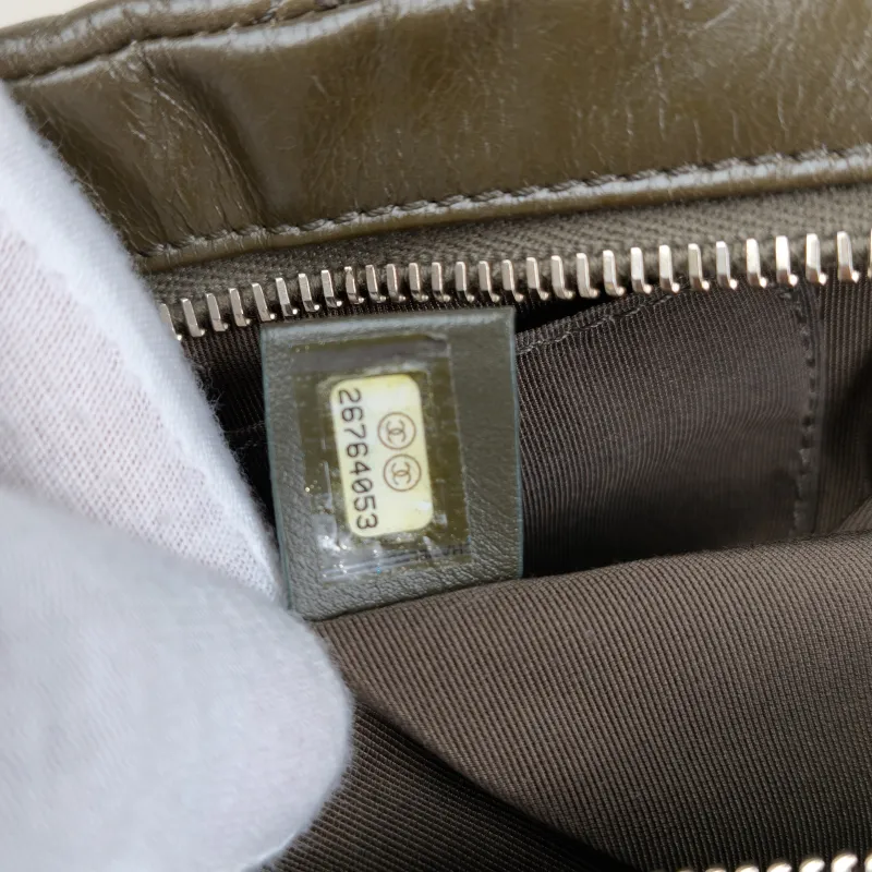 Chanel Crossbody Bag Camera Bag Waxed Leather 22.5 × 9 × 16.5 cm — detail view 6 of 16