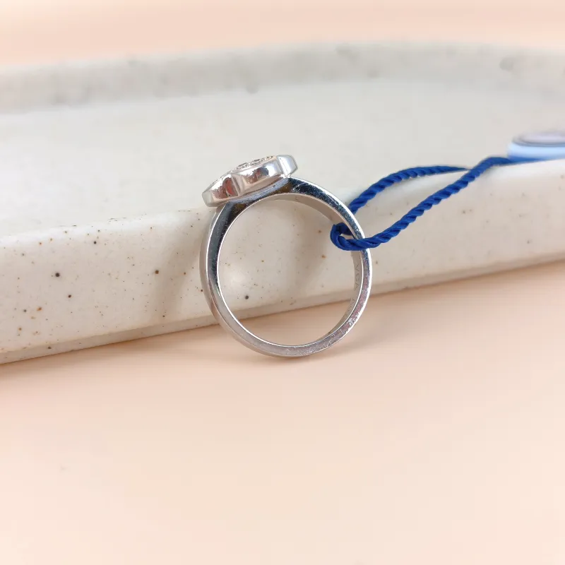 Van Cleef & Arpels Ring Pure Alhambra Pavé Diamond Ring White Gold 18KW hite Gold Diamond One Size51 — cover view 2 of 8