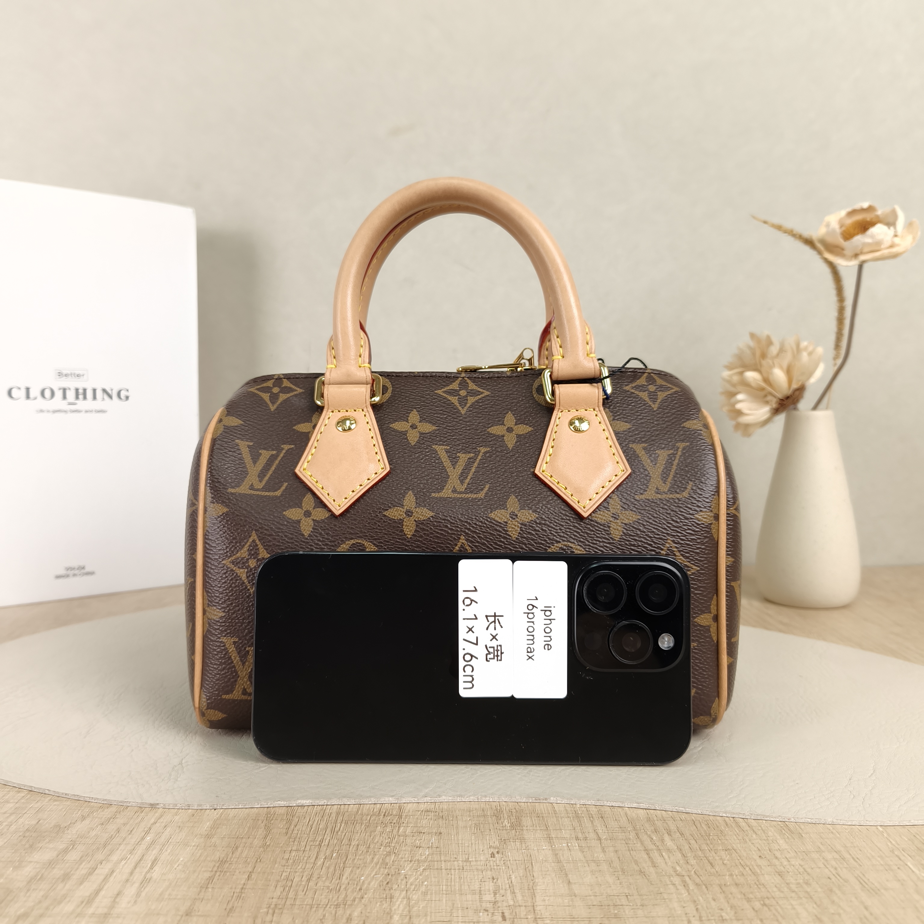 Louis Vuitton Crossbody Bag Speedy20 Shoulder Strap PVC Small20.5 × 12 × 13.5 cm — cover view 4 of 6