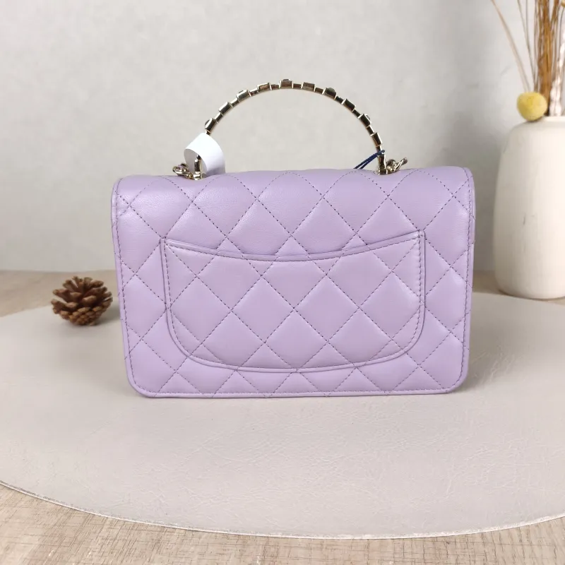 Chanel Crossbody Bag woc Lambskin One Size19 × 4 × 12.5 cm — cover view 3 of 5