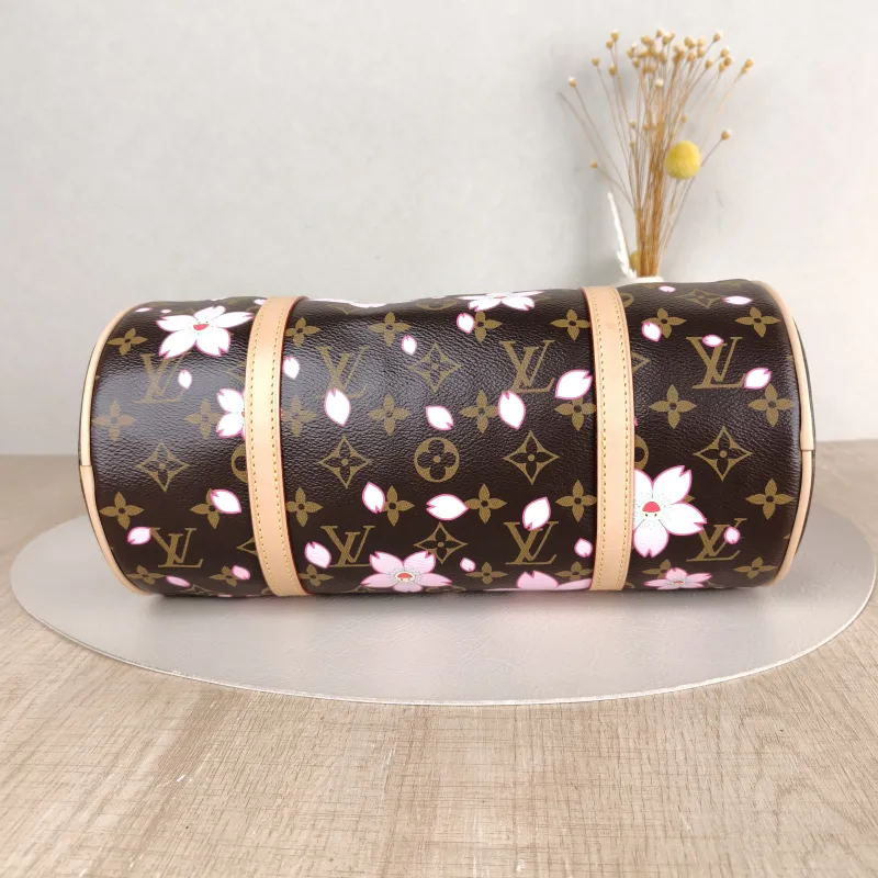 Louis Vuitton Shoulder Bag Papillon Monogram · PVC One Size30 × 15 × 15 cm — cover view 3 of 5