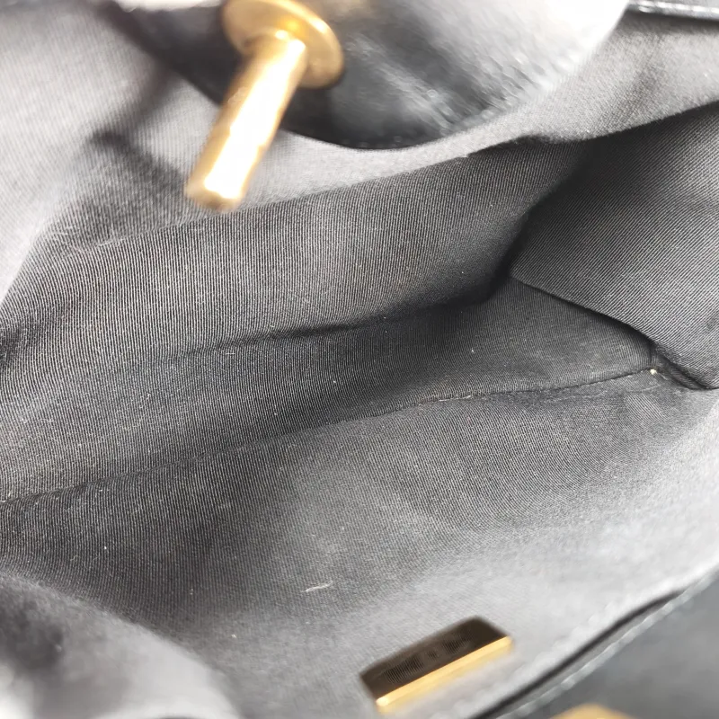 Chanel Shoulder Bag Tote Bag Black Calfskin Large 28 × 11 × 19 cm — detail view 4 of 13