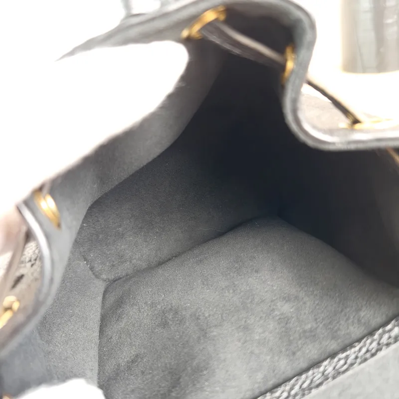 Louis Vuitton Backpack NANO NOÉ Backpack Black Calfskinnano15 × 10 × 19 cm — detail view 8 of 13