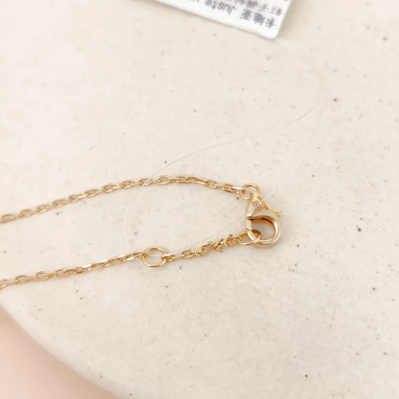 CARTIER Necklace Juste un Clou Pavé Diamond Necklace Yellow Gold 18KY ellow Gold Diamond One Size 40cm — cover view 5 of 10