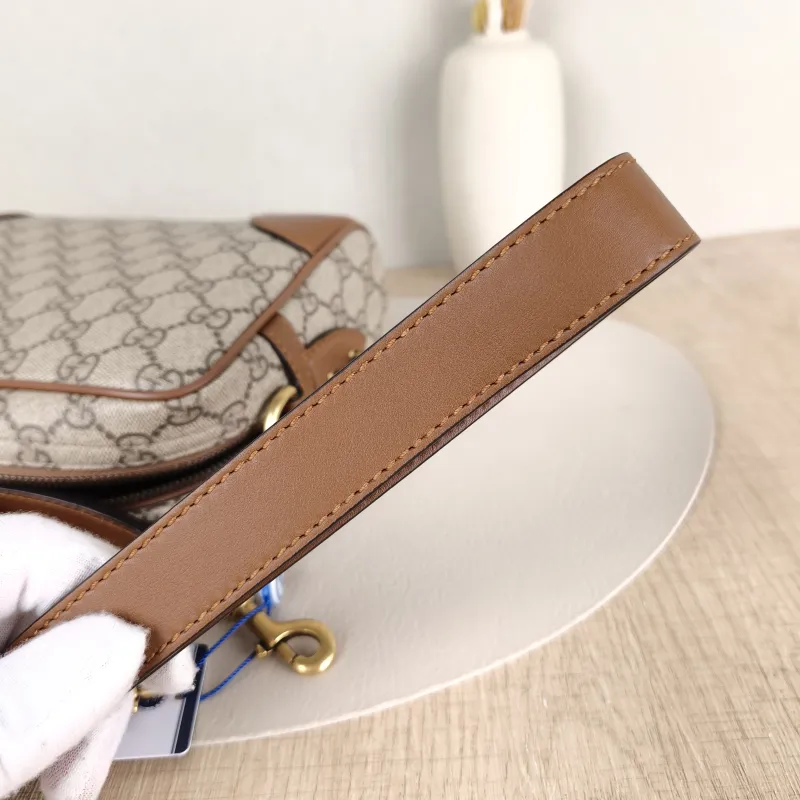 GUCCI Crossbody Bag GG Emblem Crossbody Bag Monogram PVC Small23 × 7 × 17 cm — detail view 6 of 13