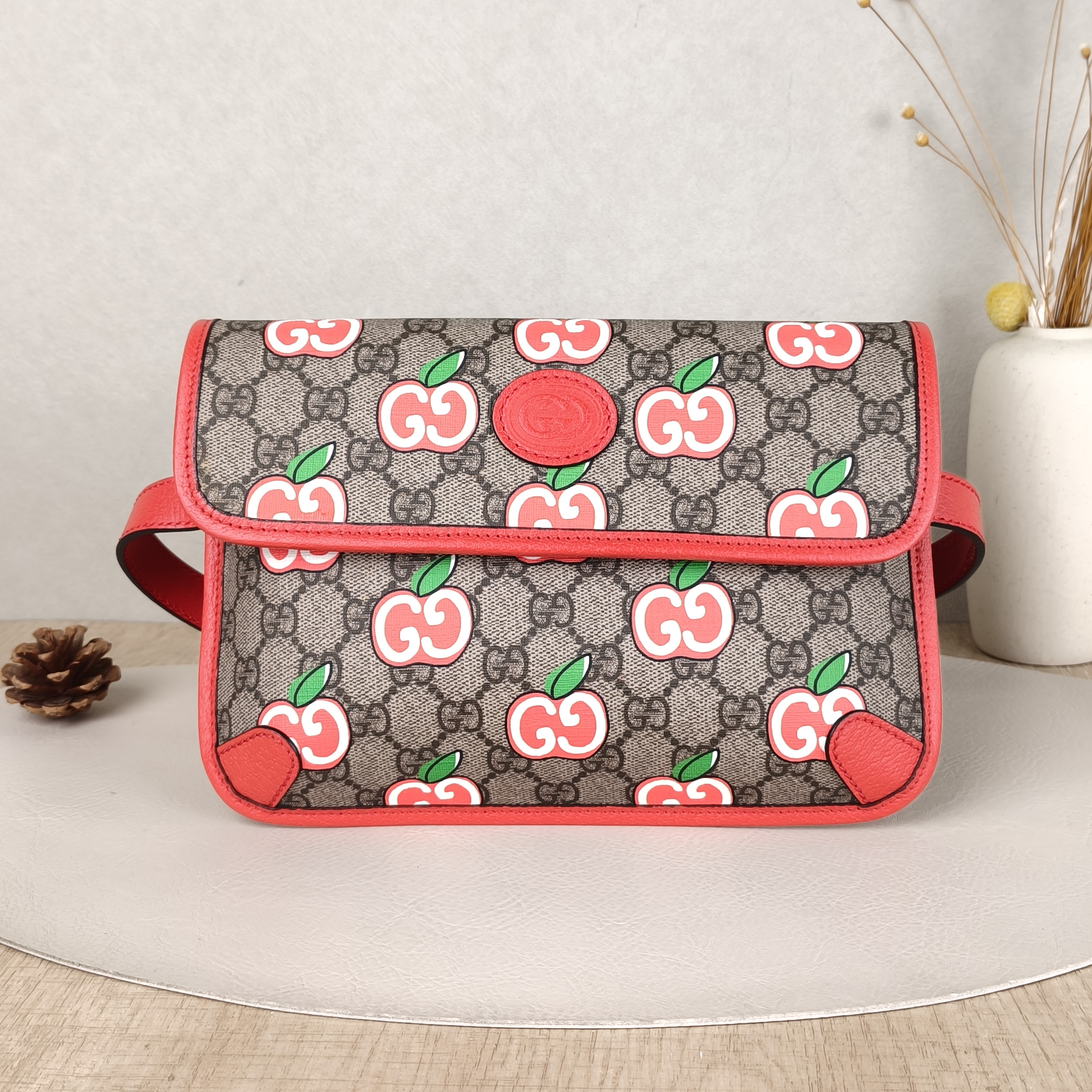 GUCCI Belt Bag Belt Bag Monogram PVC One Size24 × 4 × 17 cm