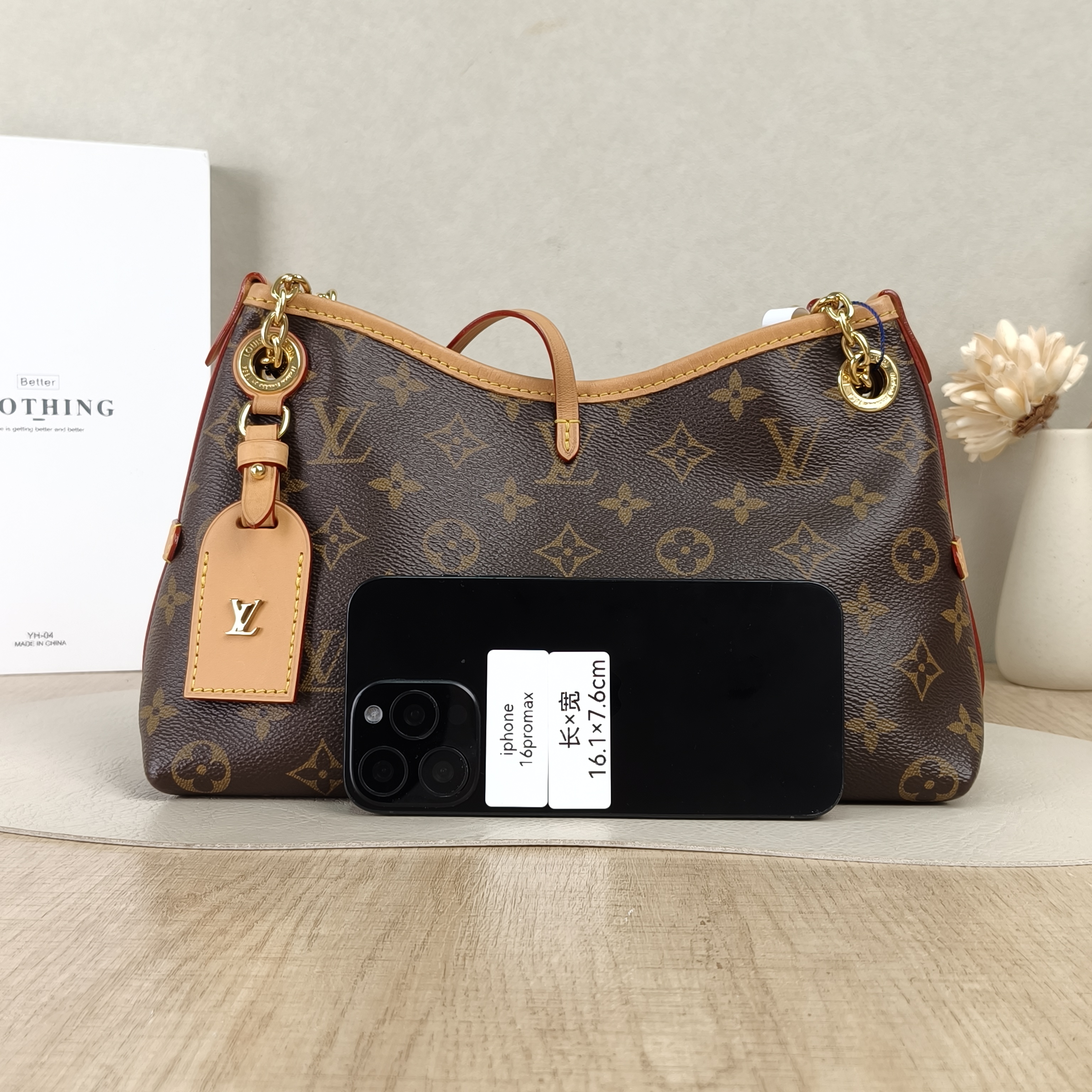 Louis Vuitton Crossbody Bag Carryall BB Monogram PVCBB26 × 10 × 17 cm — cover view 3 of 5