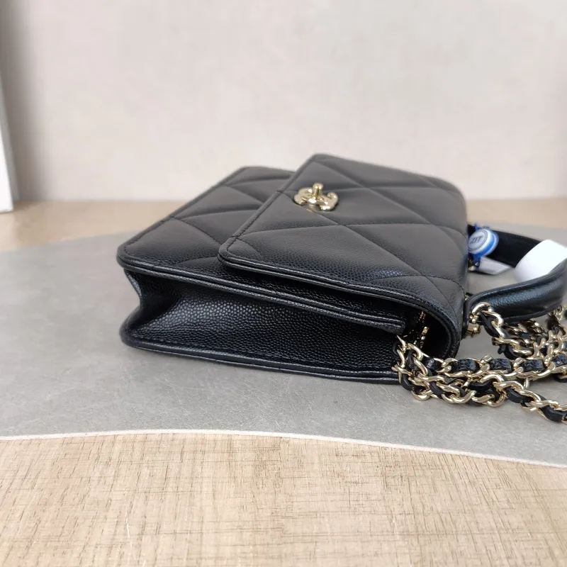 Chanel Backpack Backpack Black Calfskin One Size 18.2 × 5 × 14 cm — detail view 4 of 13