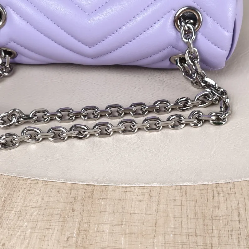 GUCCI Crossbody Bag GG Marmont Small Marmont 22 Lambskin Small 22 × 6 × 13 cm — detail view 6 of 12