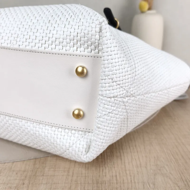 Chanel Shoulder Bag Tote Bag Woven One Size 30 × 13 × 31 cm — detail view 10 of 12