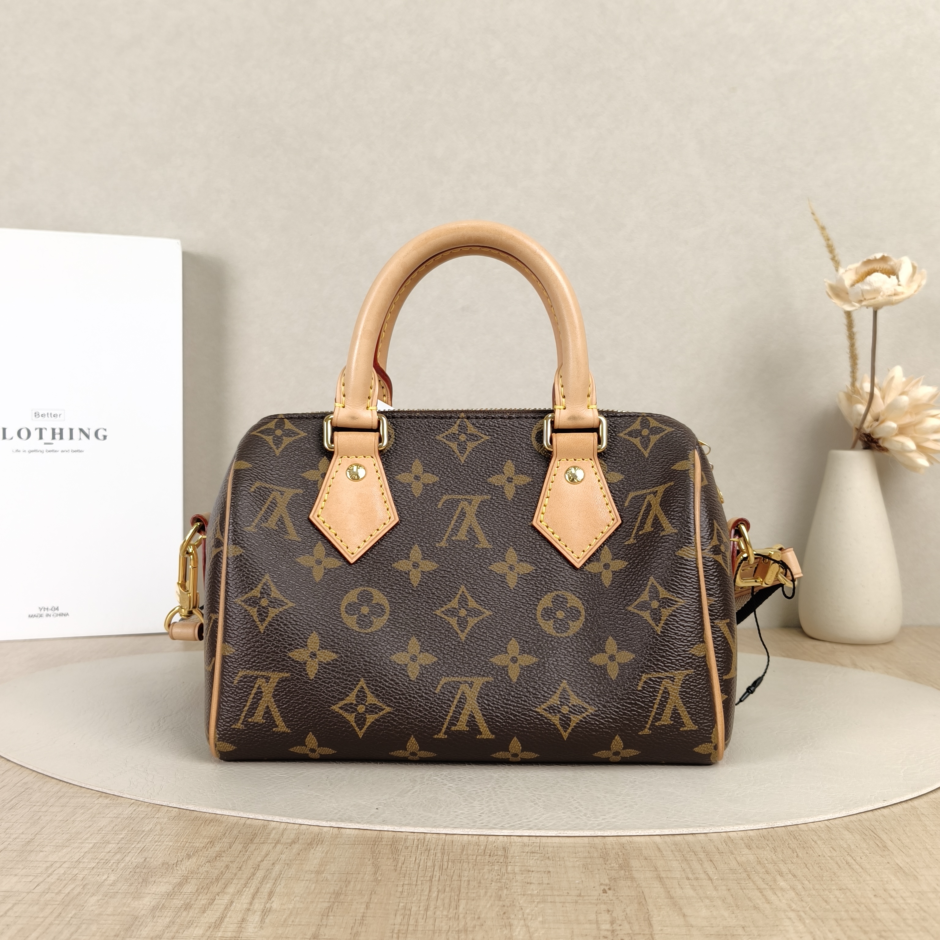 Louis Vuitton Crossbody Bag Speedy20 Shoulder Strap PVC Small20.5 × 12 × 13.5 cm — cover view 5 of 8