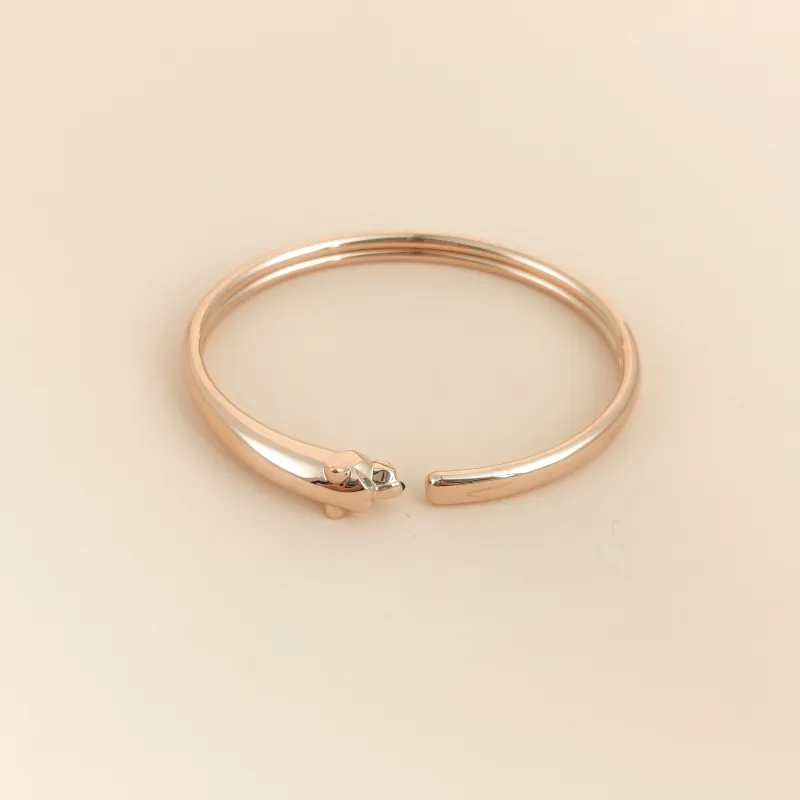 CARTIER Bangle Panthère de Bangle 18KR ose Gold Small Edition 16