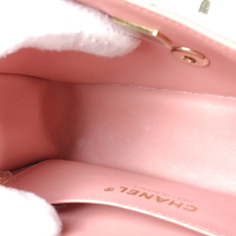 Chanel Crossbody Bag23k logo mini Pink Lambskin mini20 × 6 × 12 cm — detail view 1 of 14