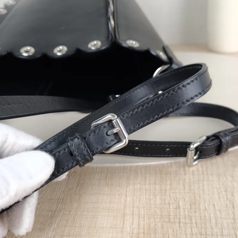 Miumiu Crossbody Baglogo Black Calfskin One Size15 × 15 × 21 cm — detail view 2 of 13