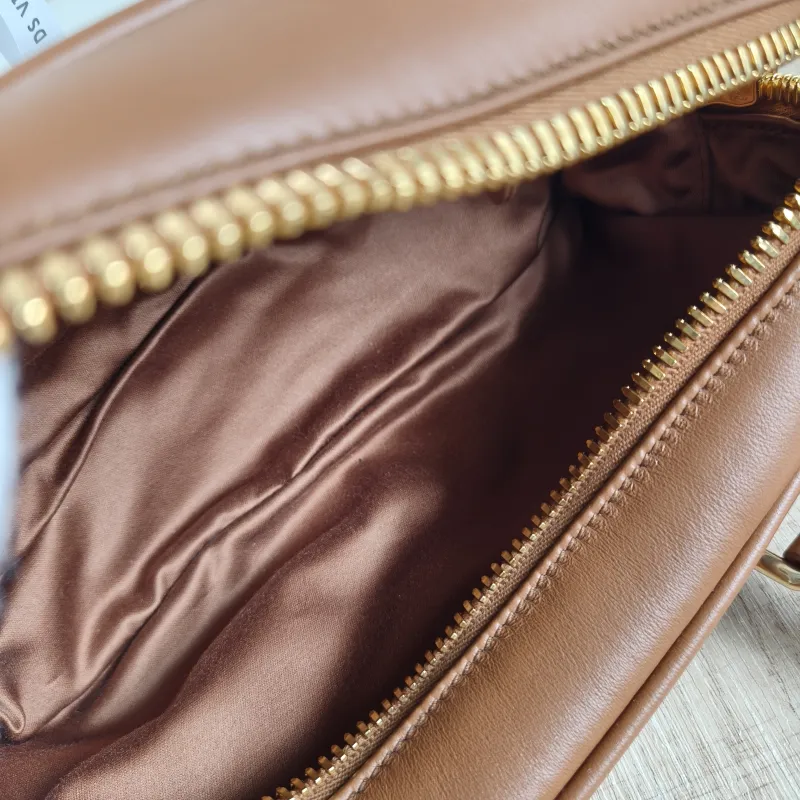 Miumiu Top Handle Bag Arcadie Collection Bowling Bag CC alfskin Medium 22 × 7.5 × 10.5 cm — detail view 2 of 11