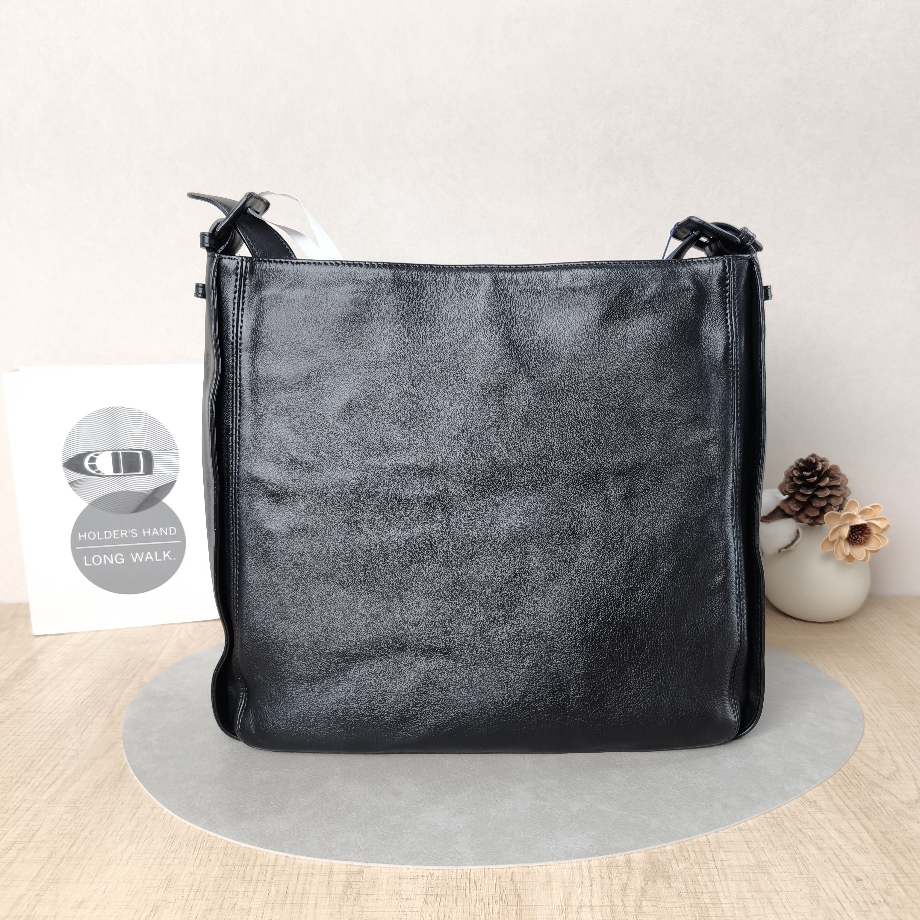 Chanel Crossbody Bag So black hobo Crossbody Bag Black Calfskin One Size33 × 8 × 30 cm — cover view 3 of 5