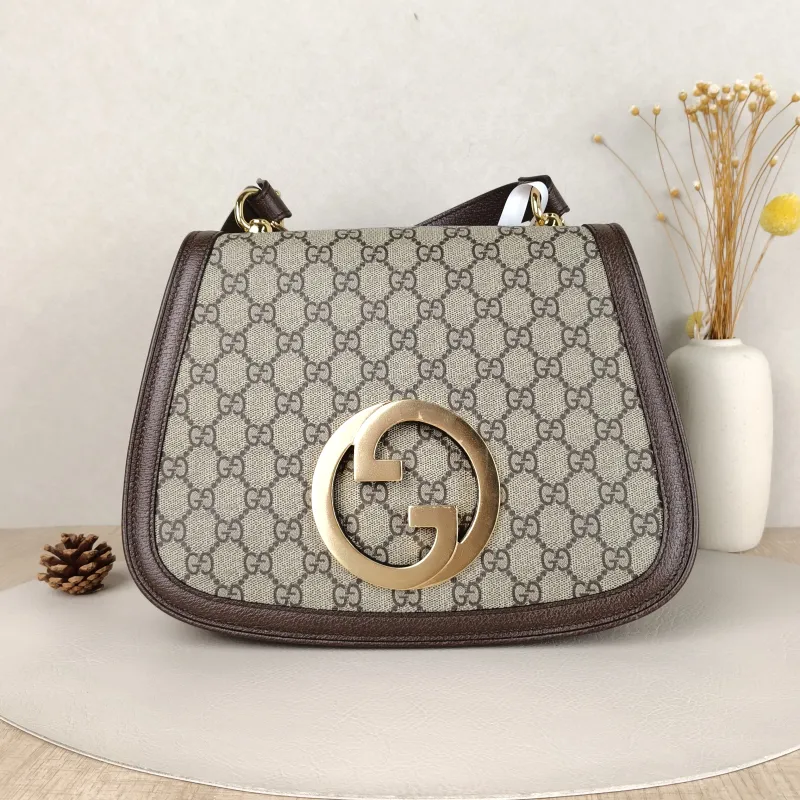 GUCCI Shoulder Bag Blondie Top Handle Bag Monogram PVC Medium29 × 7 × 22 cm