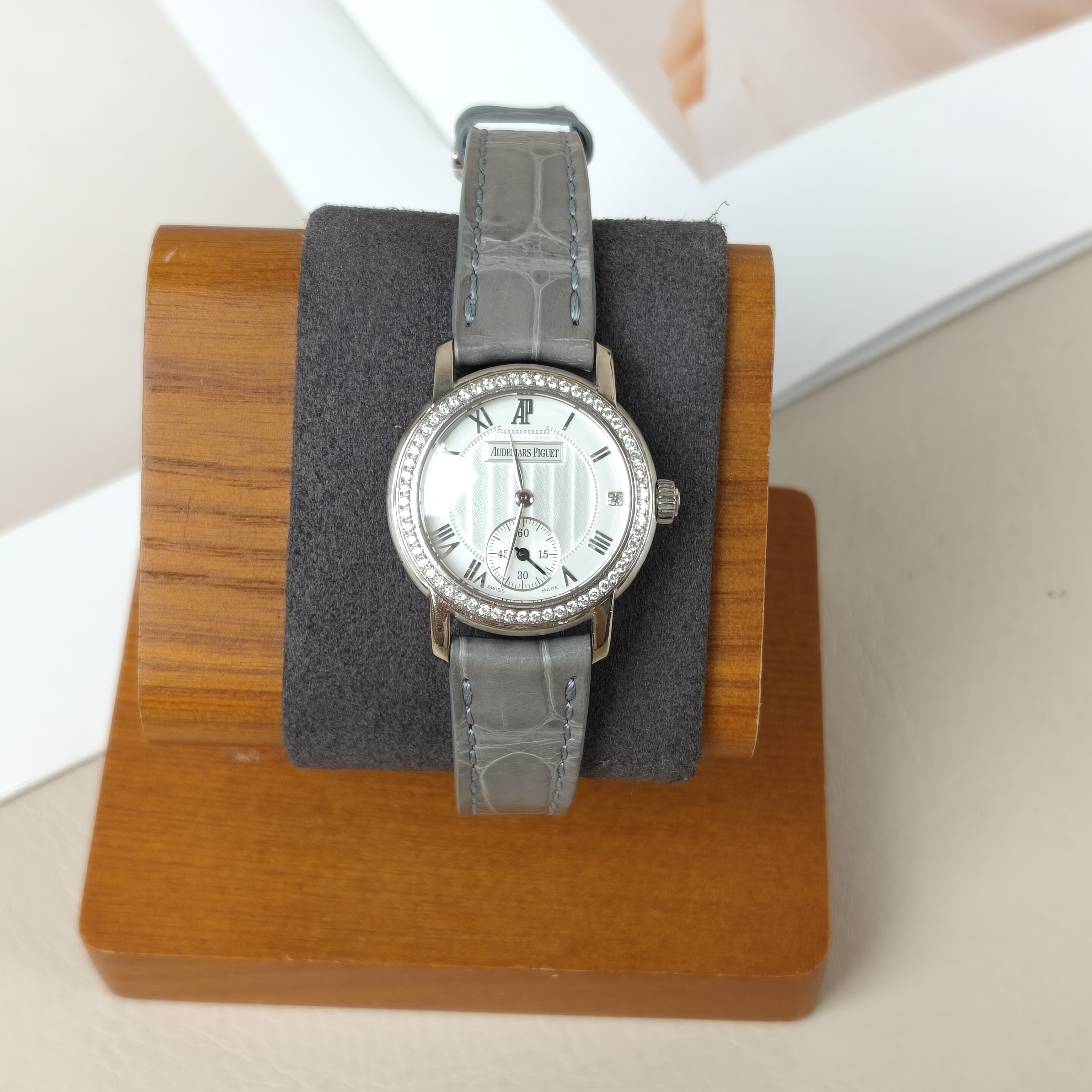 Audemars Piguet Watch Jules Audem Collection Watch White Gold18KW hite Gold Diamond25mm — cover view 3 of 8