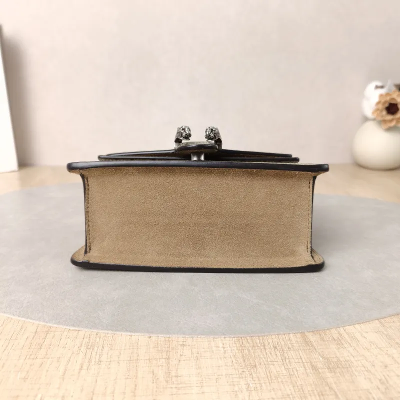 GUCCI Top Handle Bag Dionysus Edition Monogram PVC Mini 18 × 6 × 12 cm — cover view 3 of 6