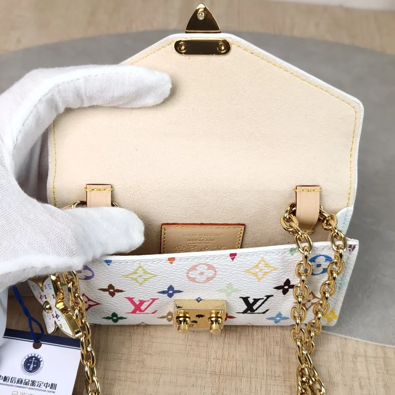 Louis Vuitton Shoulder Bag Pouch Metis Chain Bag Belt Bag Multicolore PVC 13.5*8 — detail view 10 of 11
