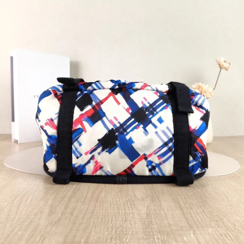 Chanel Backpack Backpack Colorblock Nylon One Size 30 × 15 × 35 cm 22 — cover view 3 of 5