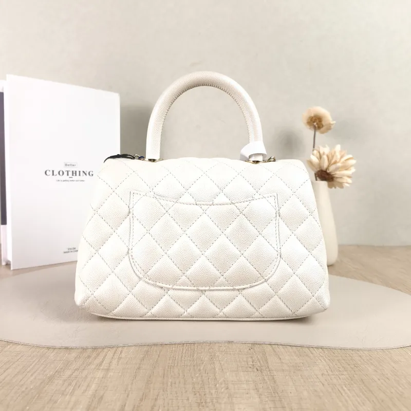 Chanel Top Handle Bag Coco Handle Grained Calfskin Small24 × 10 × 14 cm — cover view 5 of 5