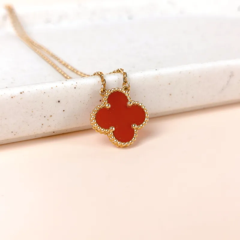 Van Cleef & Arpels Necklace Alhambra Alhambra Collection Necklace 18KY ellow Gold Vintage Small 42cm — cover view 6 of 9