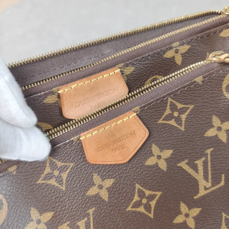 Louis Vuitton Crossbody Bag Multi Pochette Accessoires Shoulder Strap PVC Small 24 × 4 × 13.5 cm — detail view 16 of 16
