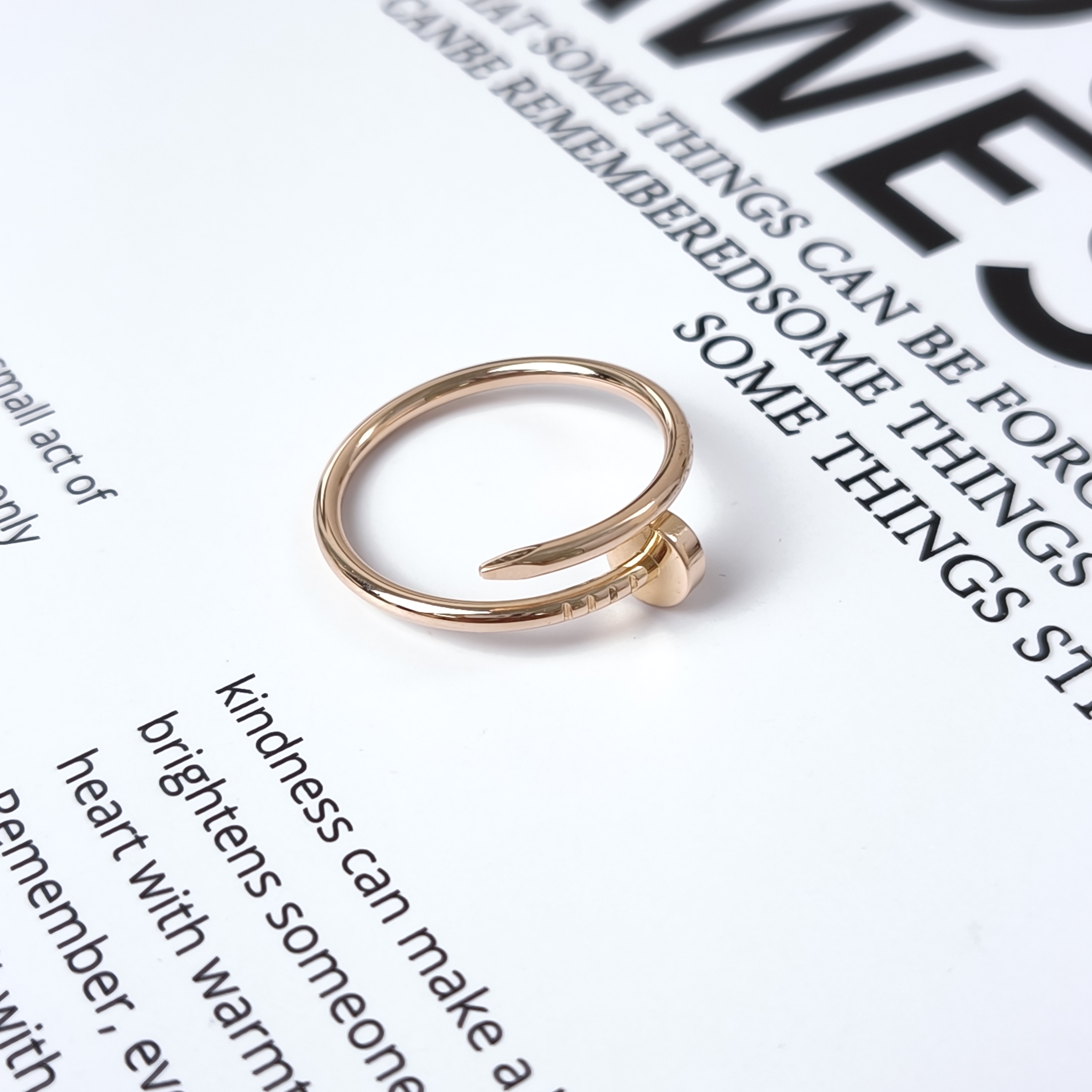 CARTIER Ring Juste un Clou Ring Gold18k One Size60 One Size — cover view 9 of 9