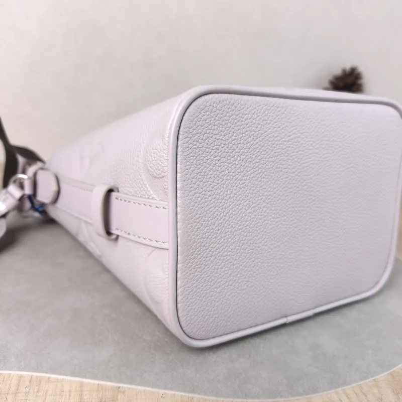 Louis Vuitton Top Handle Bag ALL IN BB Grey Calfskin BB 16 × 12 × 18 cm — detail view 10 of 12
