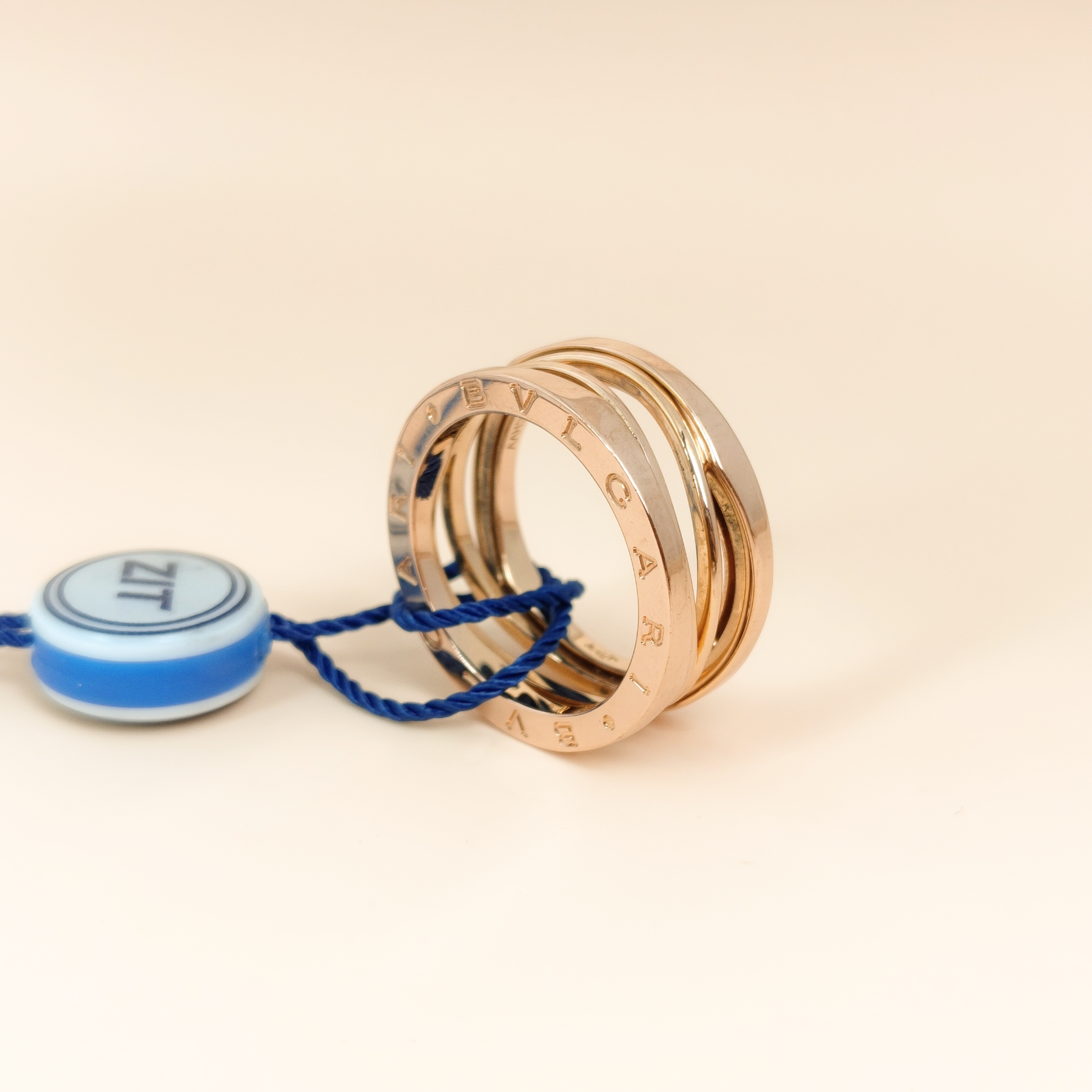 Bvlgari Ring B.zero1Collection Ring Rose Gold 18KR ose Gold One Size58 — cover view 4 of 6