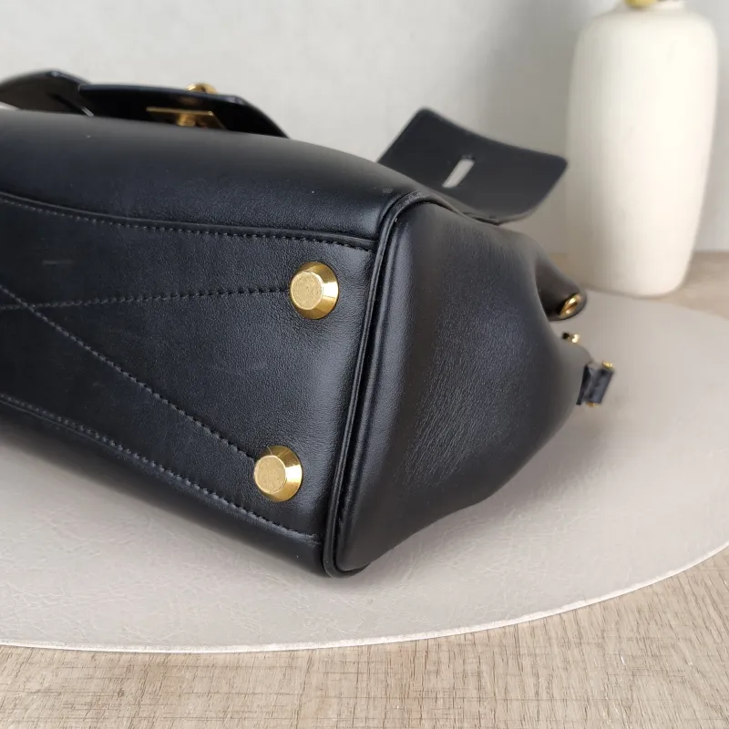 BALENCIAGA Crossbody Bag Bel air Black Calfskinmini23.5 × 8 × 17 cm — detail view 11 of 11