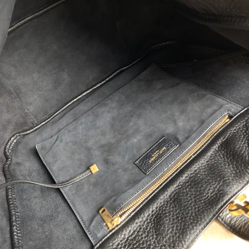 SAINT LAURENT Shoulder Bag LE 5 À 7 BEA Black One Size 50 × 18 × 28 cm — detail view 4 of 12