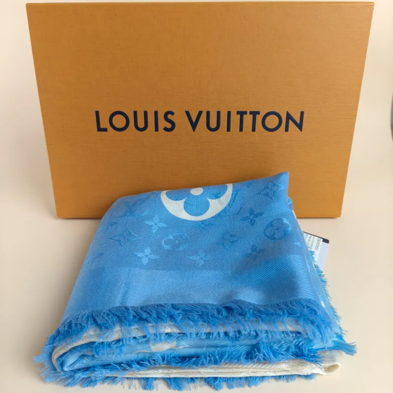 Louis Vuitton Scarf Scarf Wool · Silk One Size143*143cm — cover view 3 of 7