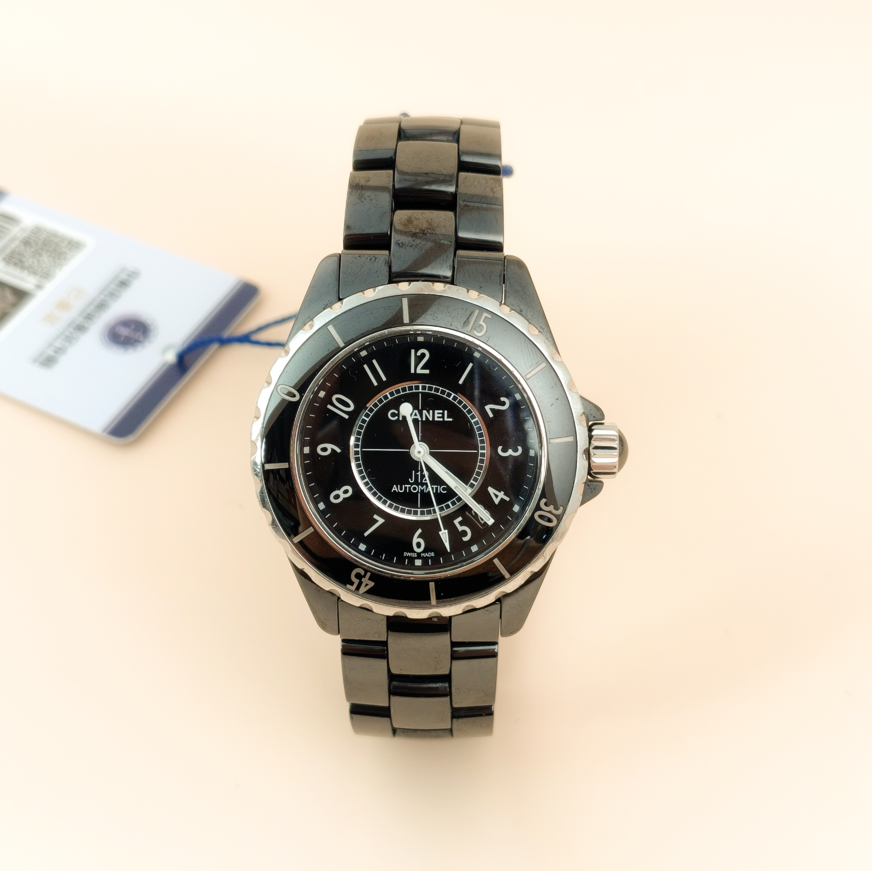 Chanel Watch J12Collection Watch Black One Size38mm