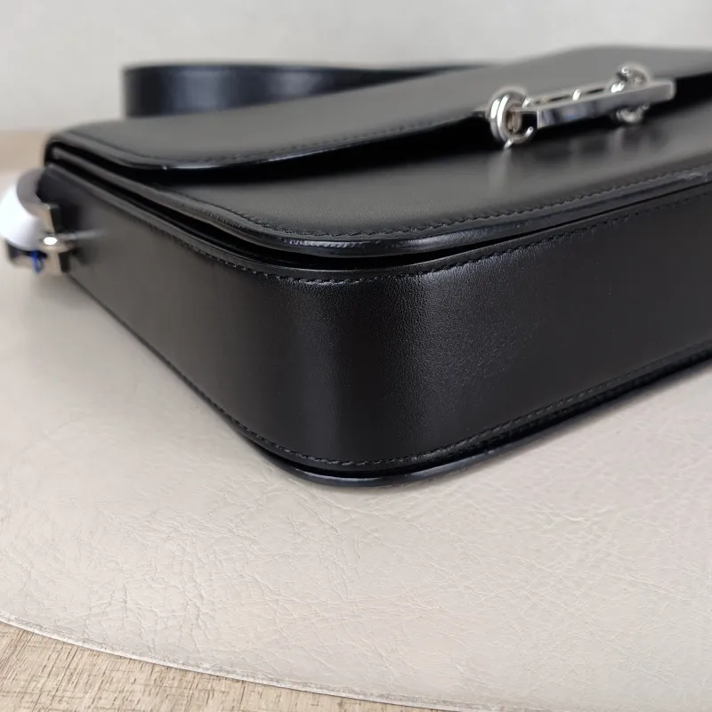 SAINT LAURENT Crossbody Bag LE Pave Shoulder Bag Black Calfskin One Size 24 × 7 × 17 cm — detail view 10 of 11