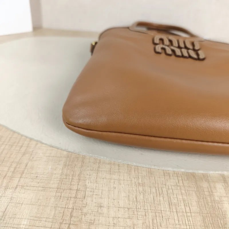 Miumiu Shoulder Bag IVY Tote Shopping Tote CC alfskin Mini 20*24 — detail view 5 of 11