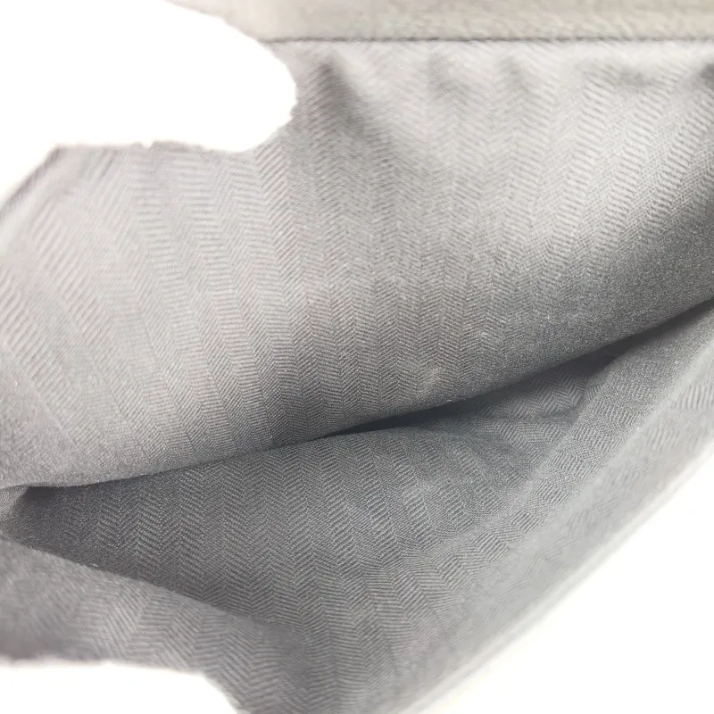 LOEWE Crossbody Bag Military Messenger Messenger Bag Grey Calfskin 25 × 9 × 18 cm — detail view 4 of 12