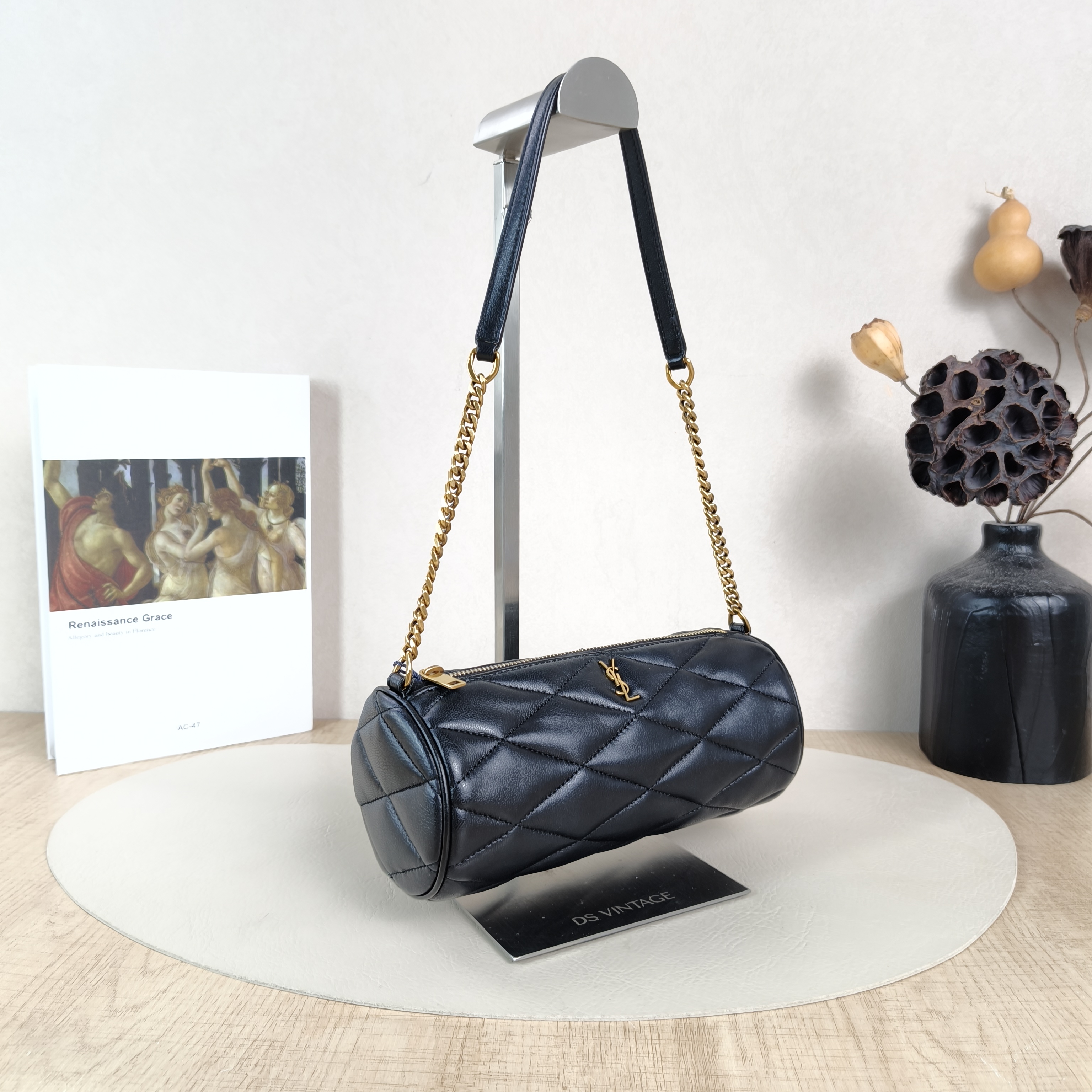 SAINT LAURENT Shoulder Bag Sade Black SL ambskinmini20 × 10 × 10 cm — cover view 3 of 5