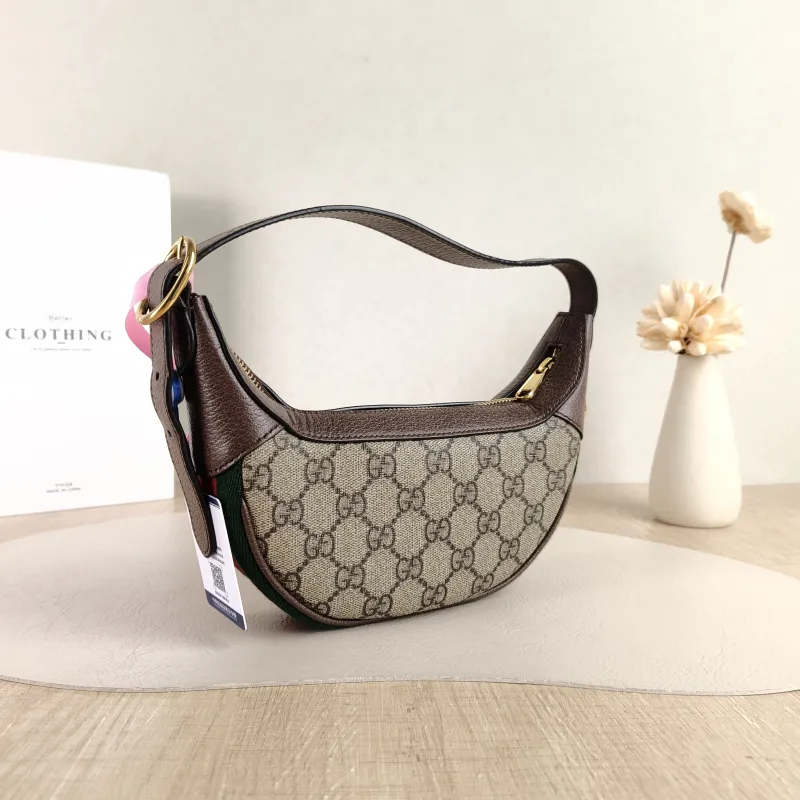 GUCCI Shoulder Bag Ophidia GG Monogram PVC Mini 20 × 5 × 15 cm — cover view 2 of 5