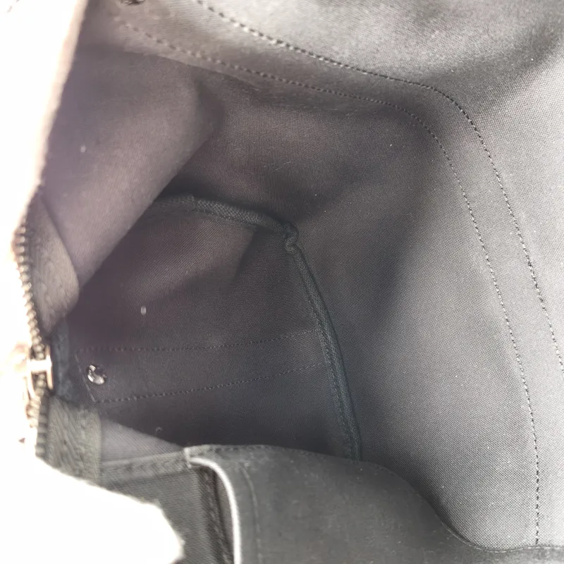 Louis Vuitton Crossbody Bag Keepall 35 Black PVC One Size 35 × 16 × 21 cm — detail view 1 of 12