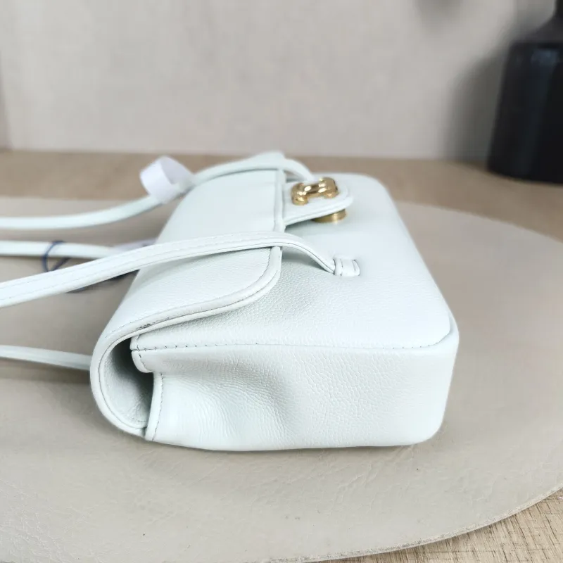 Chanel Shoulder Bag 26B preppy coco Green Calfskin Mini 17 × 5 × 11.5 cm — detail view 9 of 13