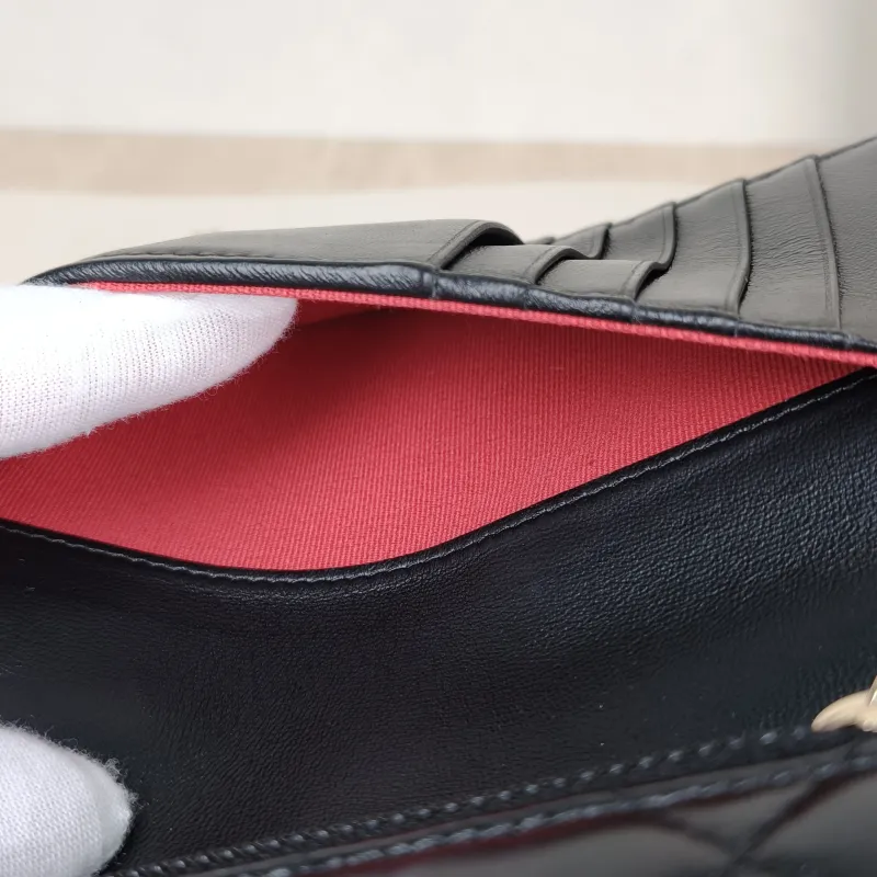 Chanel Crossbody Bag CF WOC Black Lambskin Mini 15 × 5 × 10 cm 31 — detail view 7 of 16