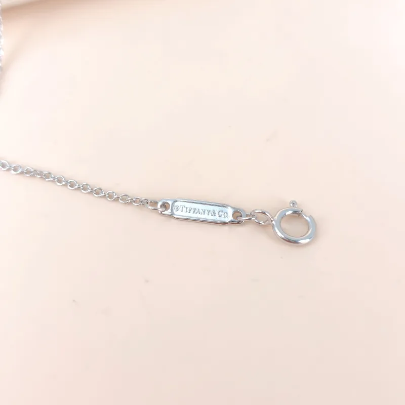 Tiffany&Co. Necklace TC ollection Smile Necklace White Gold Diamondmini44.5cm — cover view 7 of 8