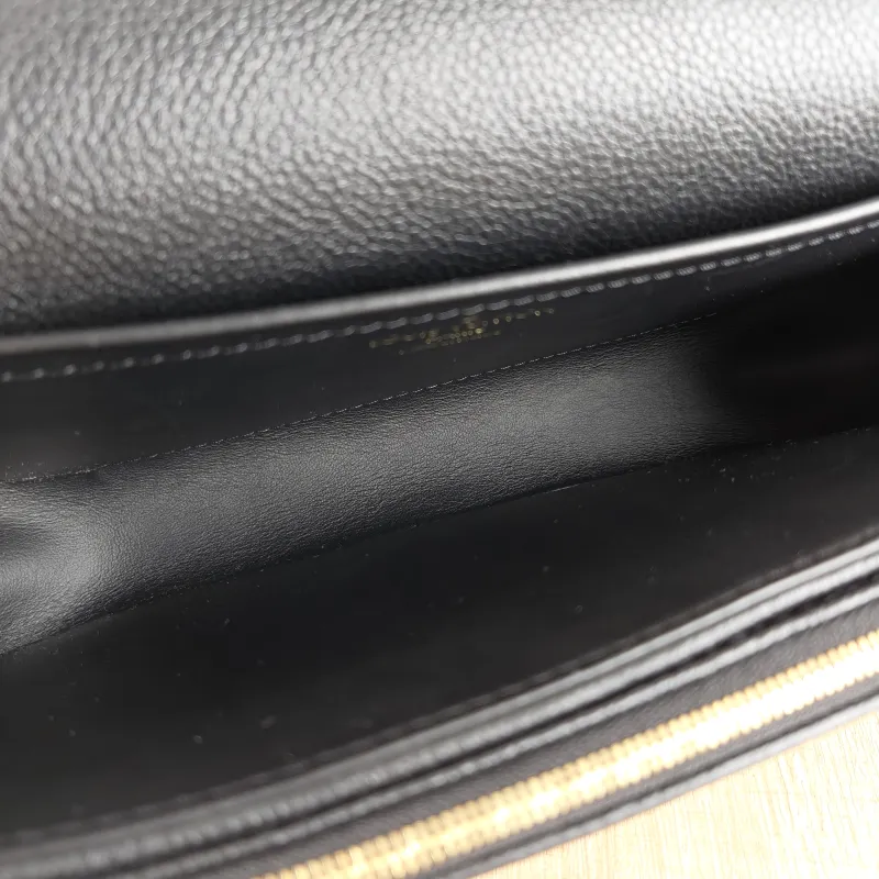 Louis Vuitton Crossbody Bag Marceau Chain Bag Black Monogram Empreinte Embossed Calfskin 24.5 × 6.5 × 15 cm — detail view 1 of 11