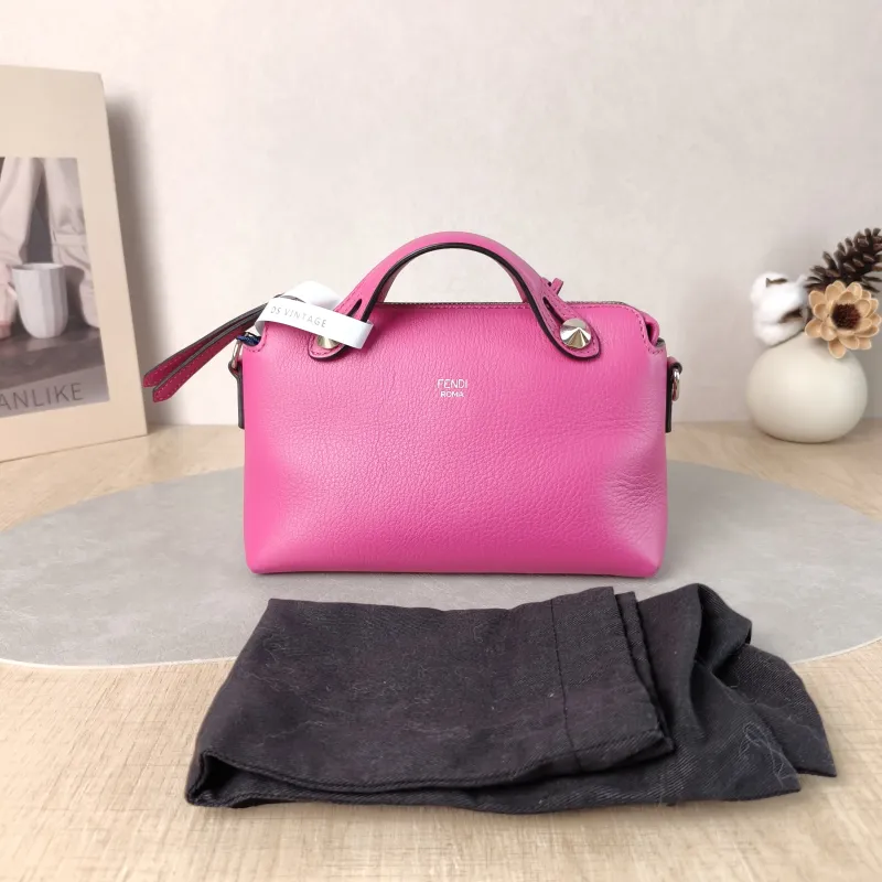 FENDI Crossbody Bag by the way Calfskin Mini 20.5 × 9 × 12 cm — cover view 6 of 6
