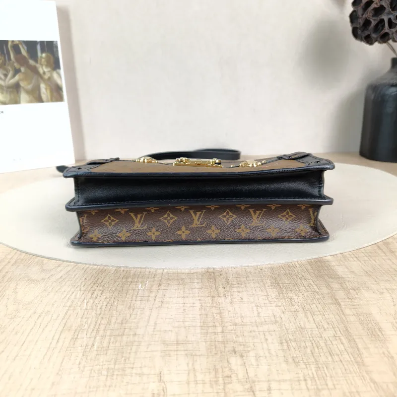 Louis Vuitton Crossbody Bag Trunk Clutch Box Monogram PV Cmini20 × 5.5 × 12 cm — cover view 3 of 5
