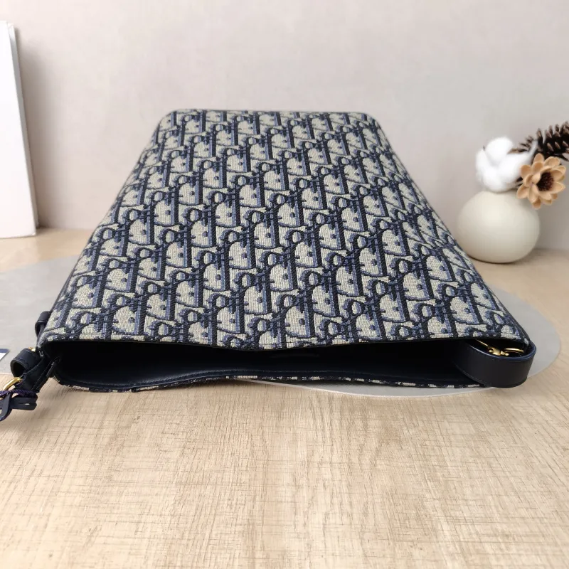 DIOR Shoulder Bag star Bucket Bucket Bag Blue Canvas Small 24 × 15 × 24 cm — detail view 2 of 12