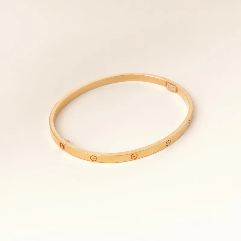 CARTIER Bangle Love Collection Bangle 18k Small Edition 19 — cover view 8 of 10