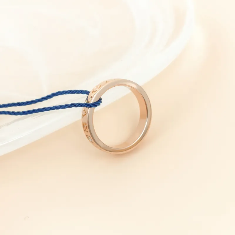 Bvlgari Ring B.zero1 Essential Ring Rose Gold Diamond18KR ose Gold One Size57 — cover view 4 of 5